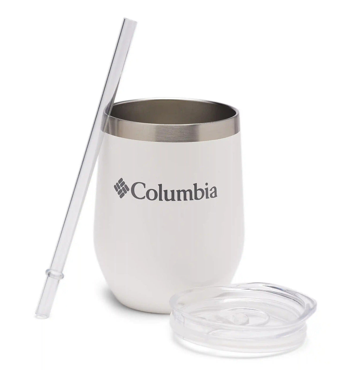 Insulated Tumbler with Straw - 12 ounces