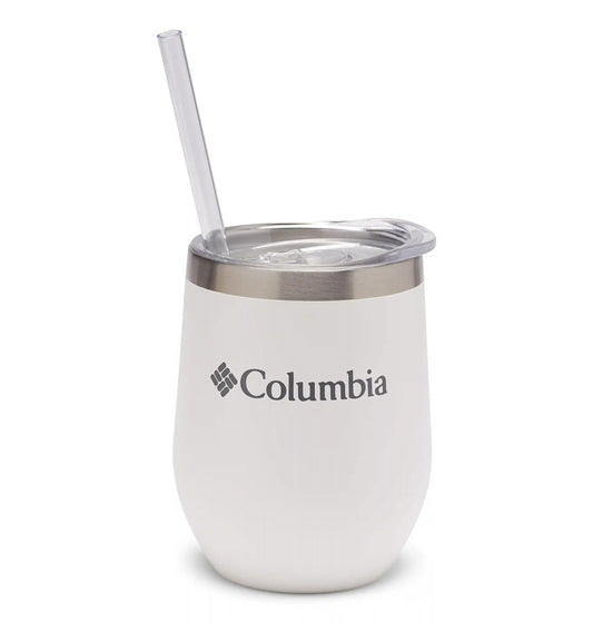 Insulated Tumbler with Straw - 12 ounces