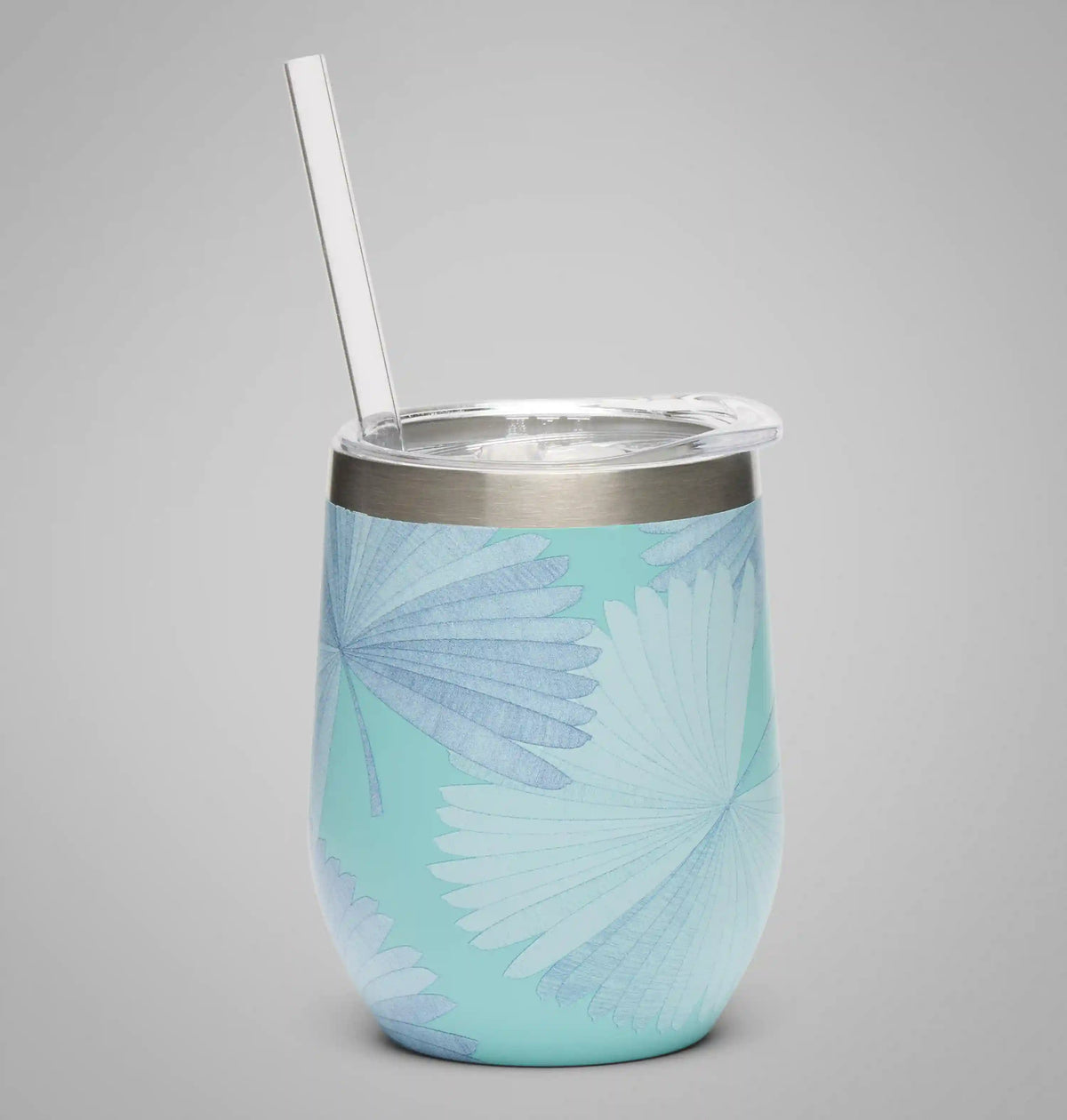Insulated Tumbler with Straw - 12 ounces