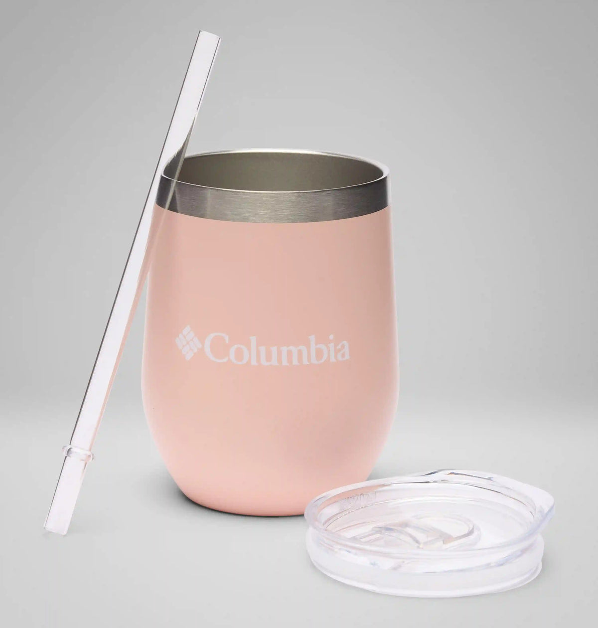 Insulated Tumbler with Straw - 12 ounces
