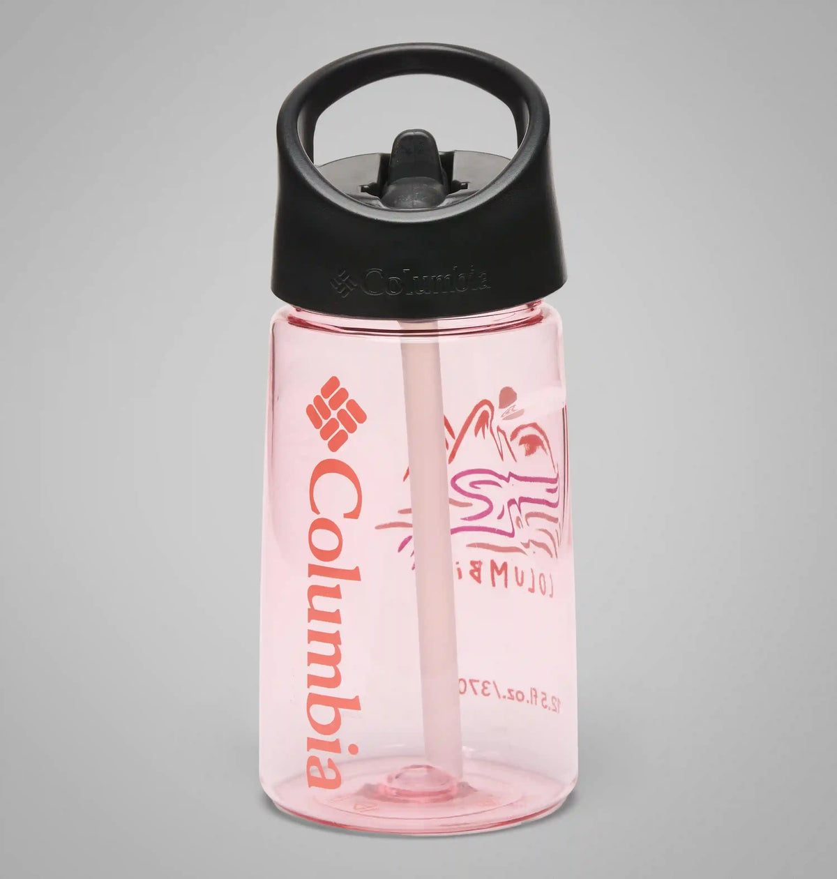 BPA-Free Straw-Top Bottle - 12 oz