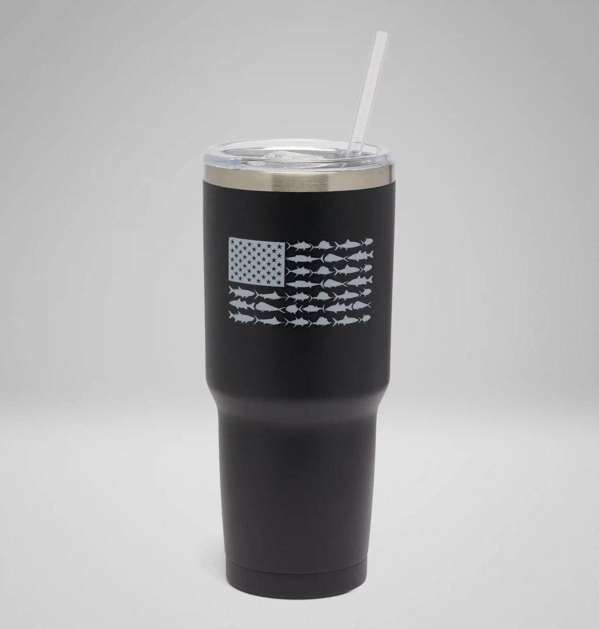 Stainless Steel Vacuum Tumbler With Straw - 30 oz