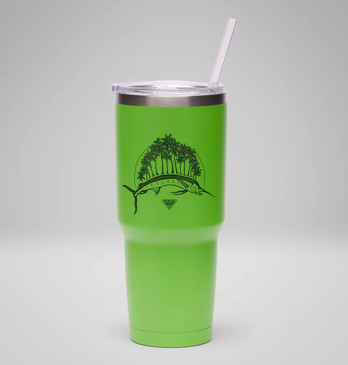 Stainless Steel Vacuum Tumbler With Straw - 30 oz