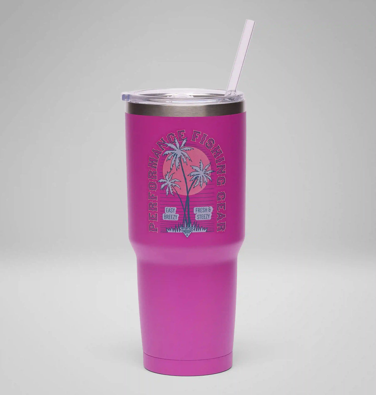 Stainless Steel Vacuum Tumbler With Straw - 30 oz