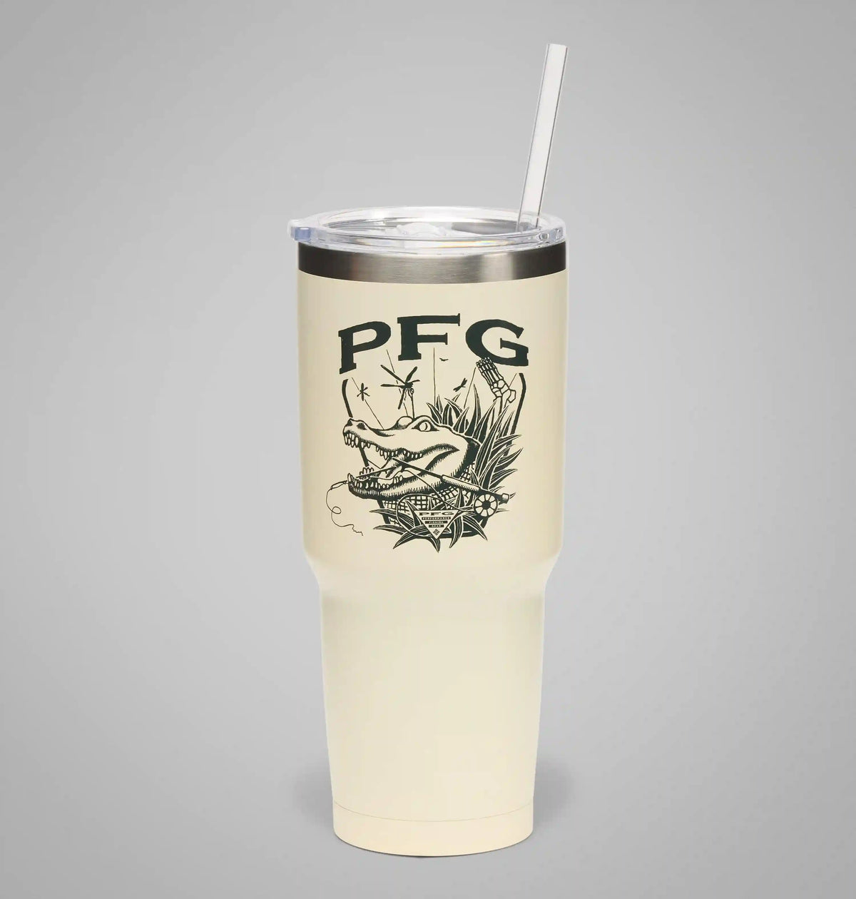Stainless Steel Vacuum Tumbler With Straw - 30 oz
