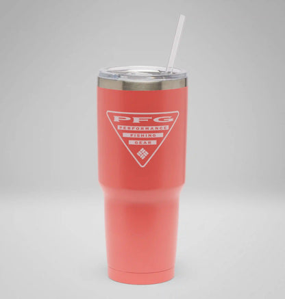 Stainless Steel Vacuum Tumbler With Straw - 30 oz