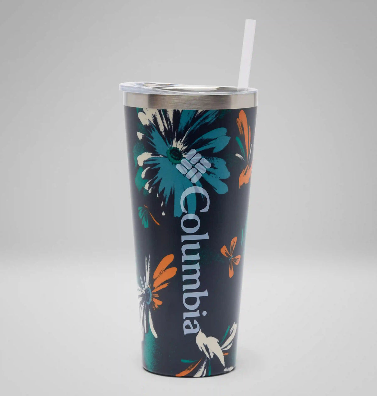 Insulated Tumbler With Straw - 21 oz