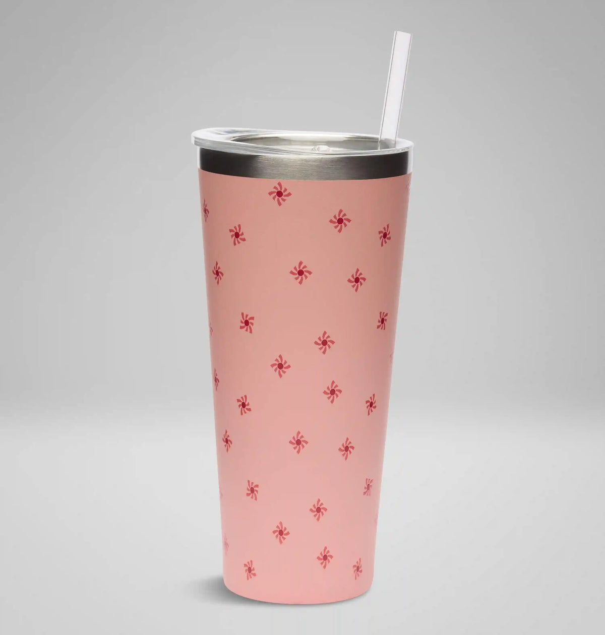 Insulated Tumbler With Straw - 21 oz