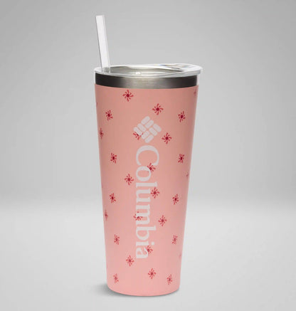 Insulated Tumbler With Straw - 21 oz