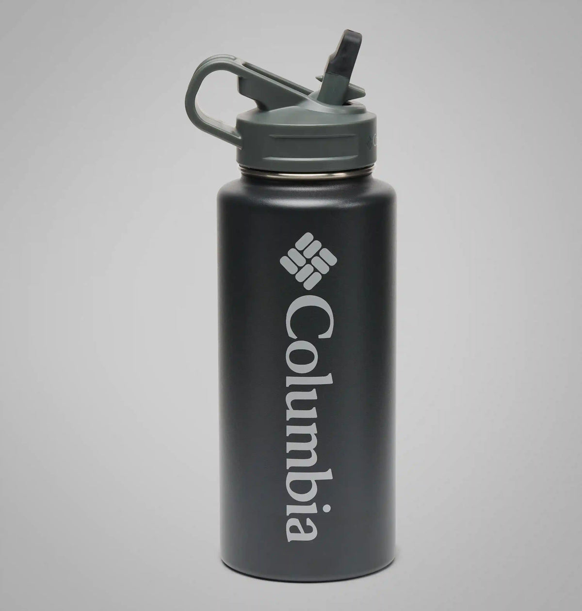 Stainless Steel Vacuum Bottle With Straw - 32 ounces
