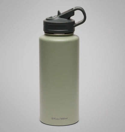 Stainless Steel Vacuum Bottle With Straw - 32 ounces