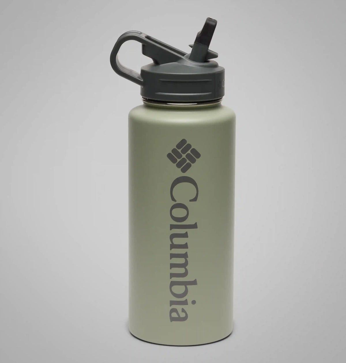 Stainless Steel Vacuum Bottle With Straw - 32 ounces
