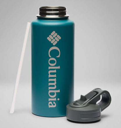 Stainless Steel Vacuum Bottle With Straw - 32 ounces