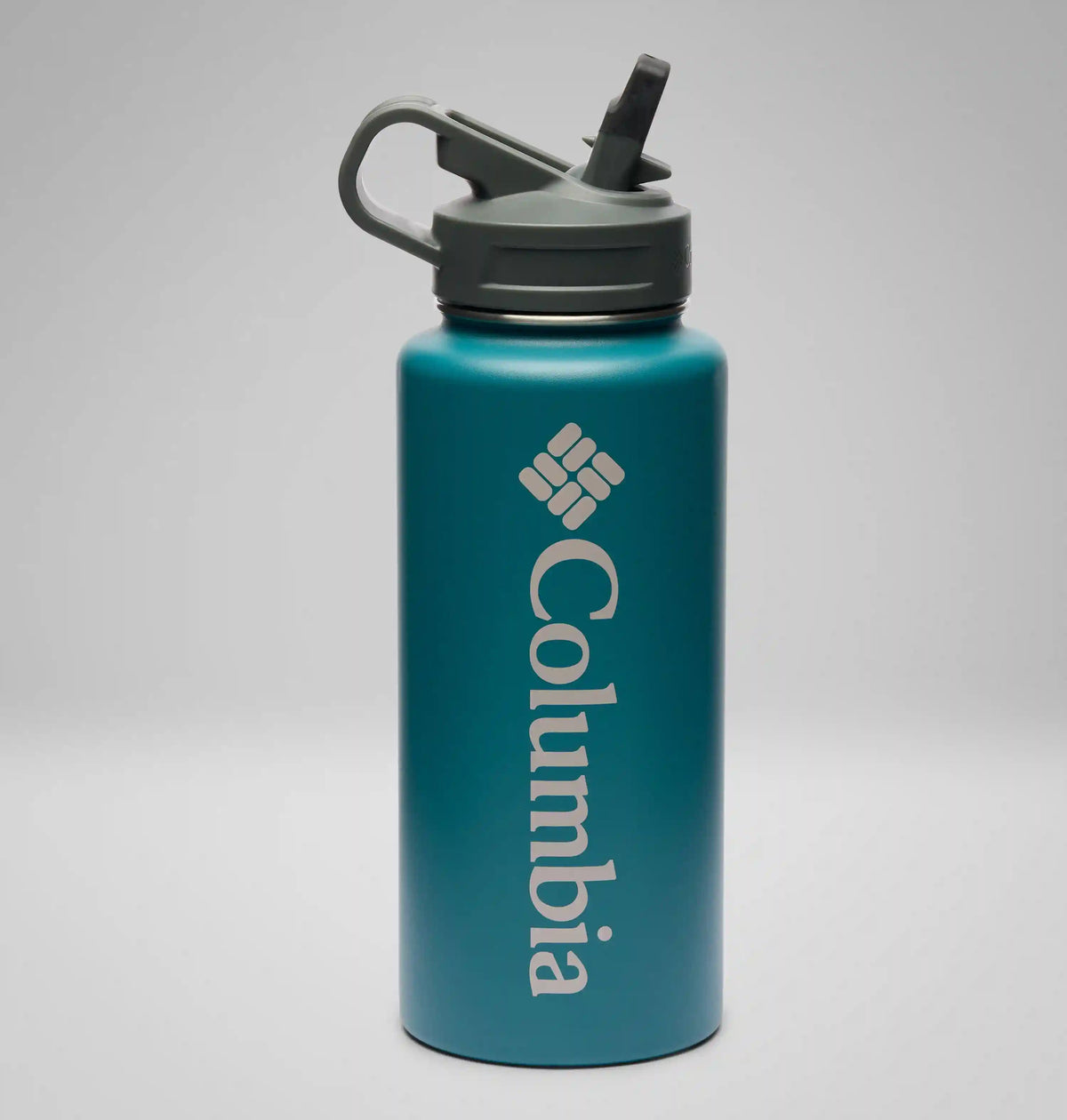 Stainless Steel Vacuum Bottle With Straw - 32 ounces