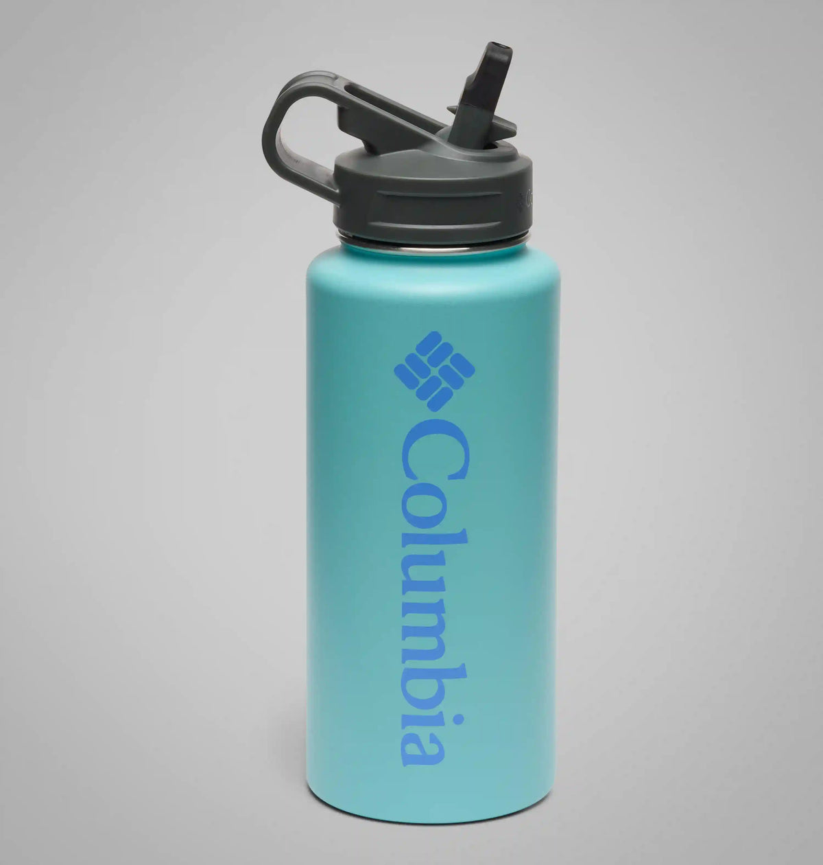 Stainless Steel Vacuum Bottle With Straw - 32 ounces