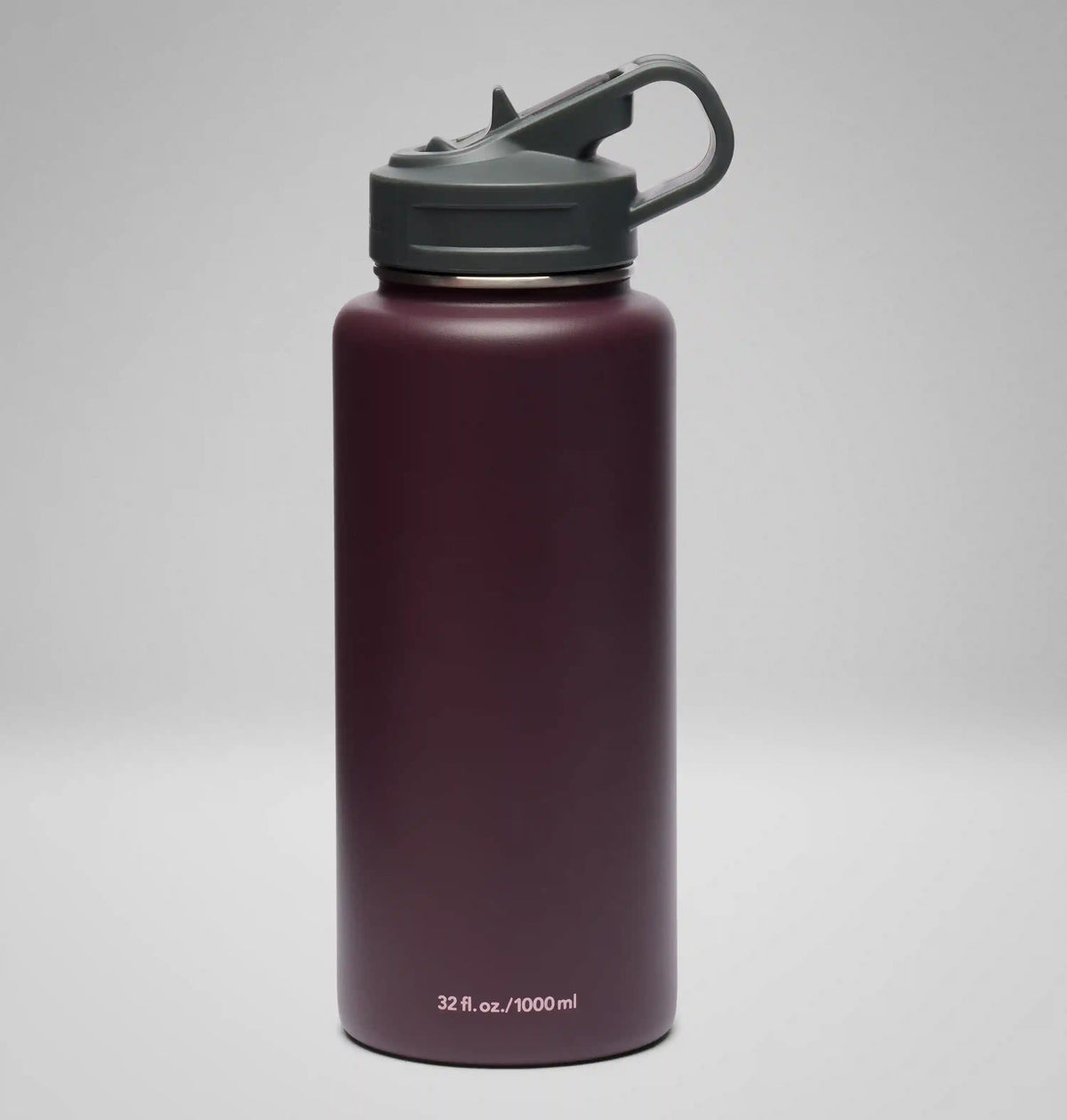 Stainless Steel Vacuum Bottle With Straw - 32 ounces