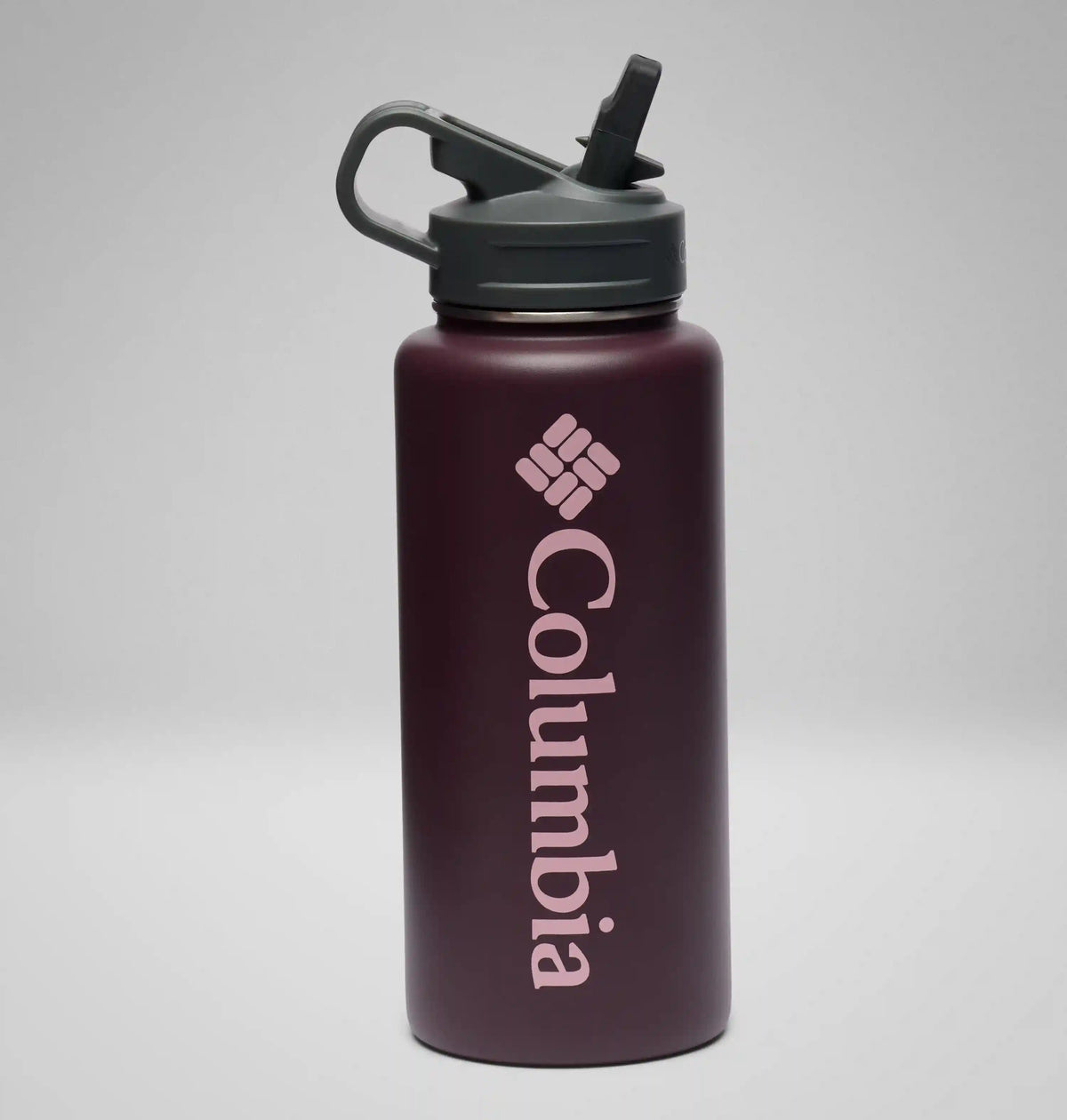 Stainless Steel Vacuum Bottle With Straw - 32 ounces