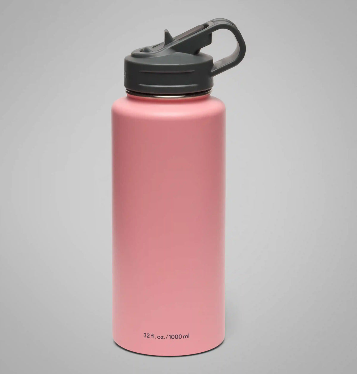 Stainless Steel Vacuum Bottle With Straw - 32 ounces