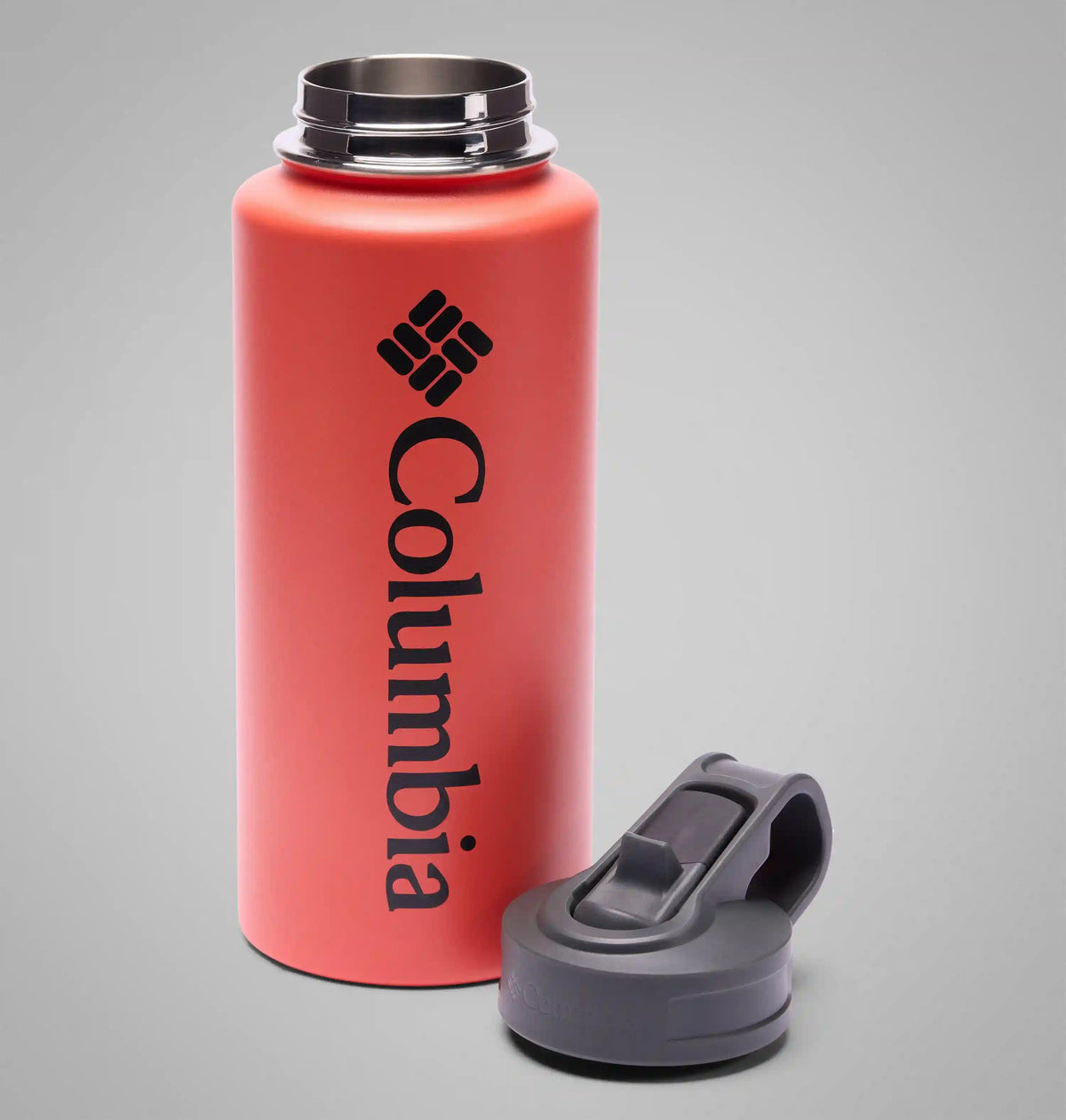 Stainless Steel Vacuum Bottle With Straw - 32 ounces