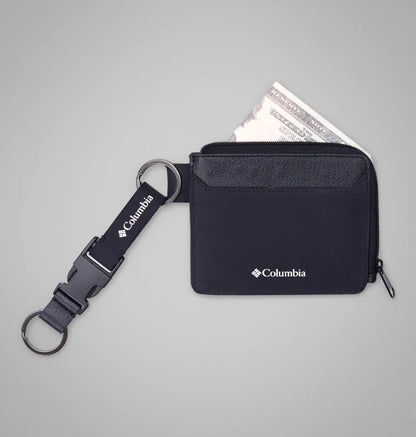 Half-Zip Wallet with Keychain