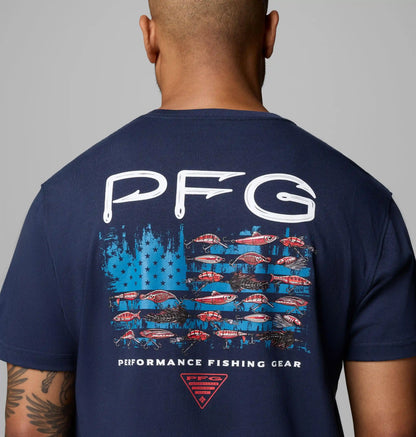 Men's Aprub Flag PFG Short Sleeve T-Shirt