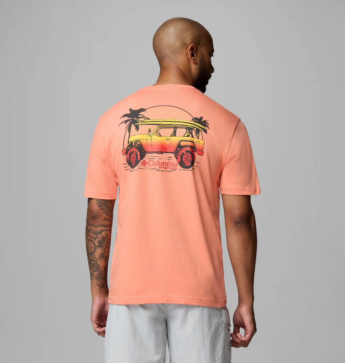 Men's Beaching Truck PFG Short Sleeve T-Shirt