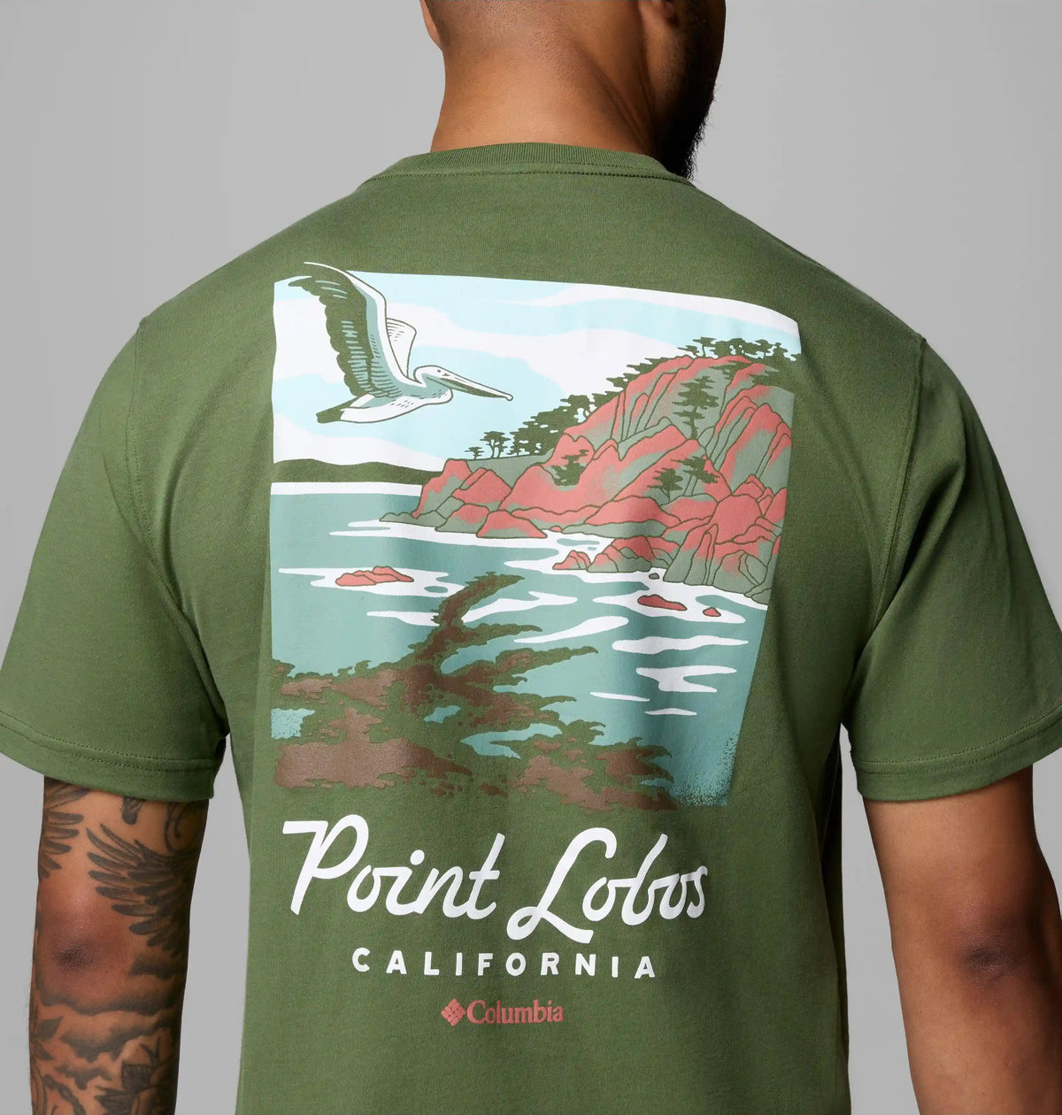 Men's Carmel Pt Lobos CA CSC T-Shirt