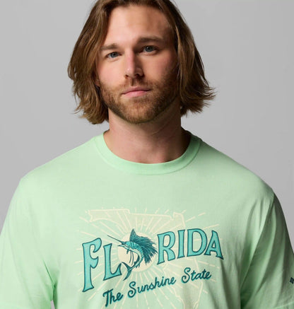 Men's Vacation Marlin FL PFG Short Sleeve T-Shirt
