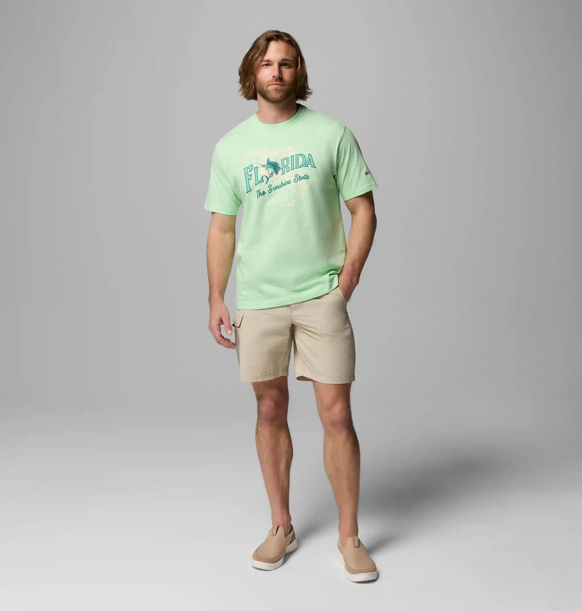 Men's Vacation Marlin FL PFG Short Sleeve T-Shirt