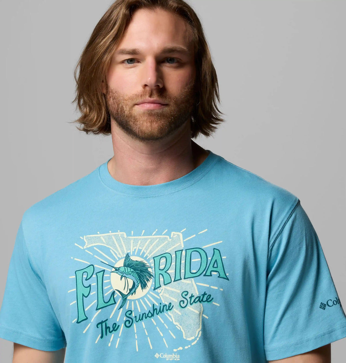 Men's Vacation Marlin FL PFG Short Sleeve T-Shirt