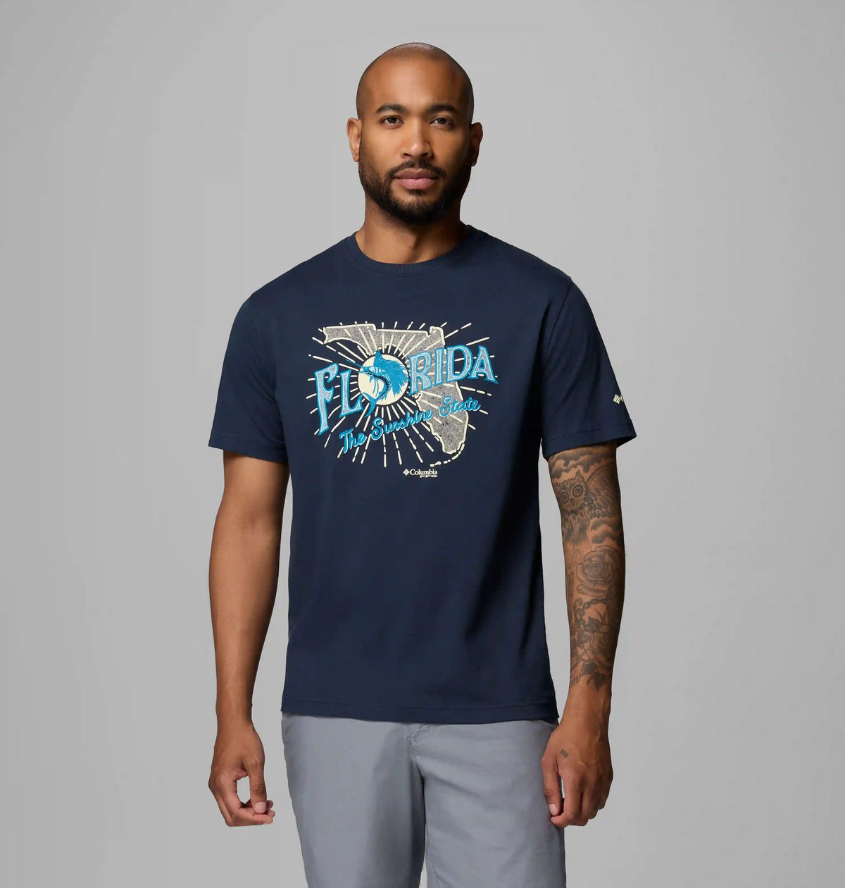 Men's Vacation Marlin FL PFG Short Sleeve T-Shirt
