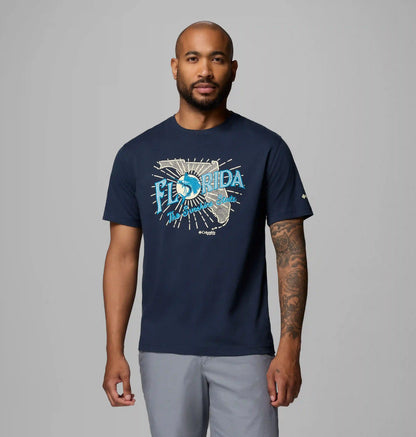 Men's Vacation Marlin FL PFG Short Sleeve T-Shirt