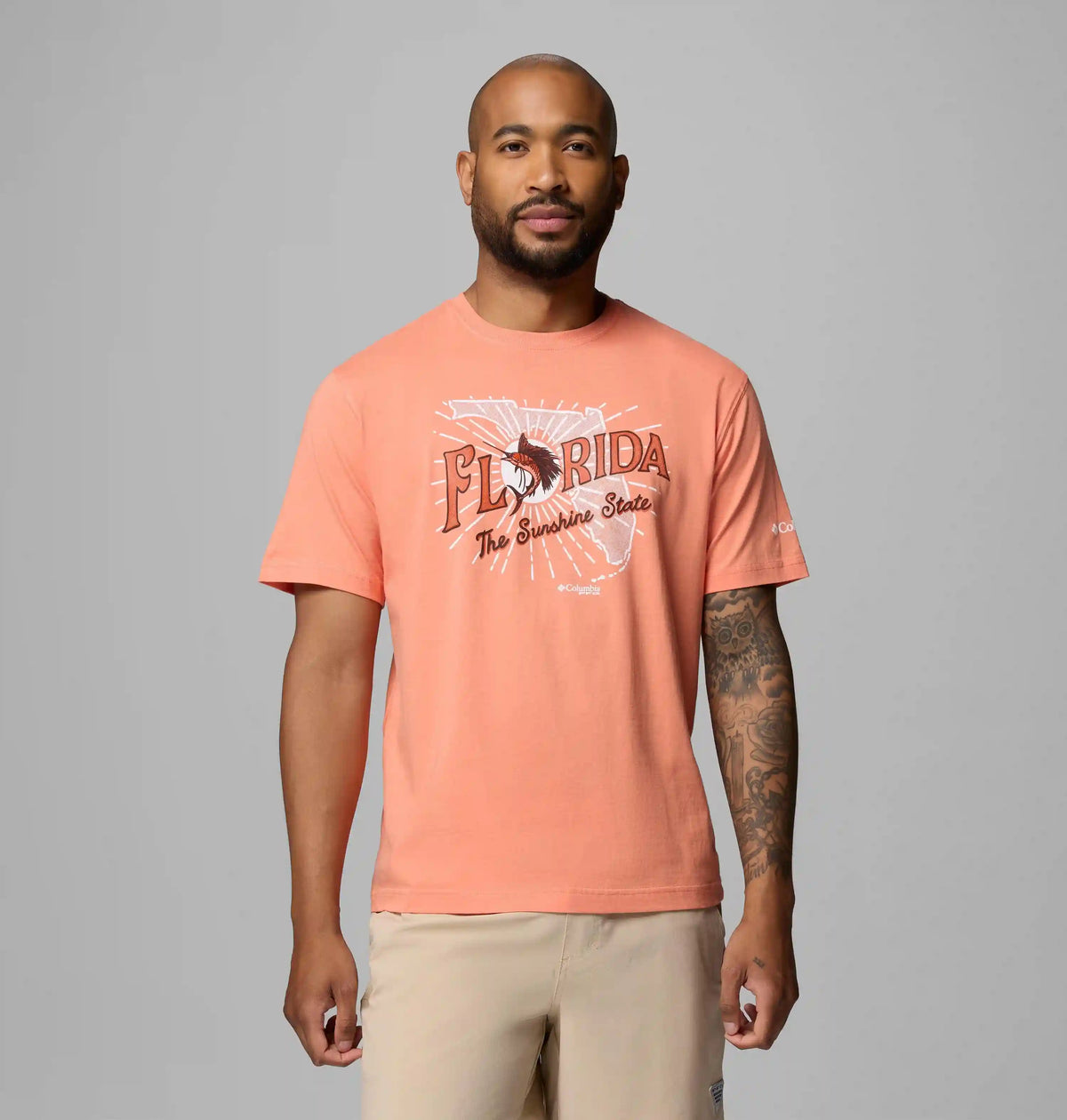 Men's Vacation Marlin FL PFG Short Sleeve T-Shirt