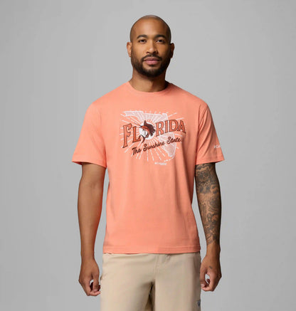 Men's Vacation Marlin FL PFG Short Sleeve T-Shirt