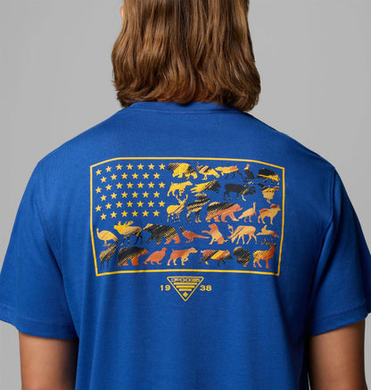 Men's Marques Flag Br PHG Short Sleeve T-Shirt