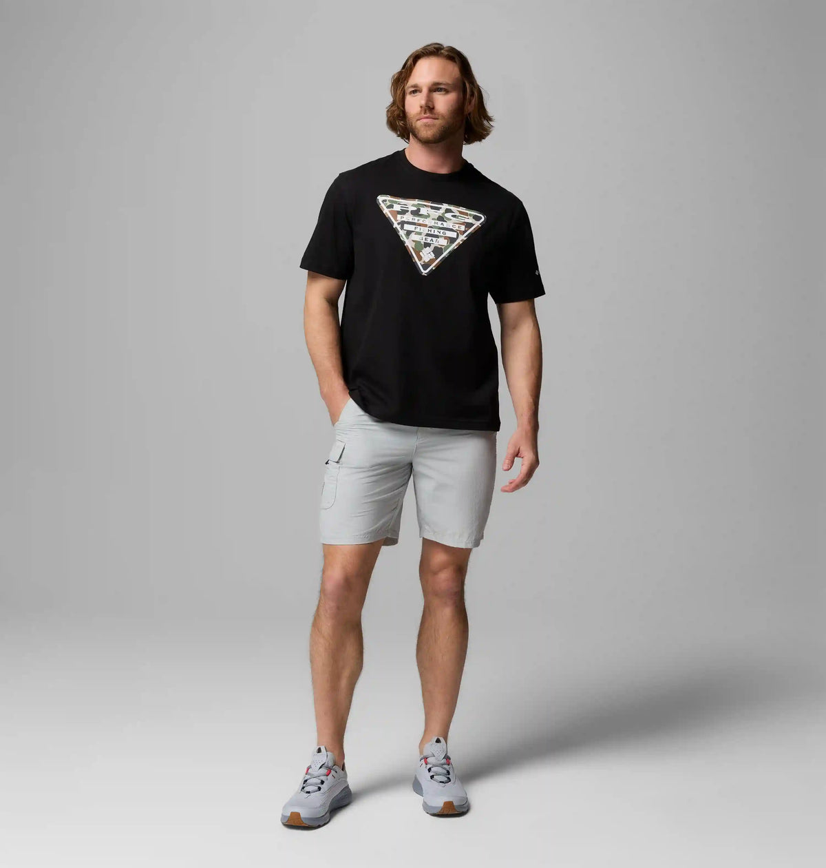 Men's Deltahunter Camo PFG T-Shirt
