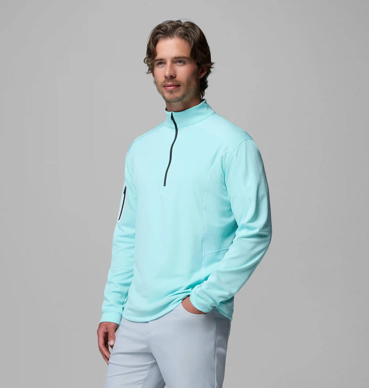 Men's Shotgun Quarter Zip Golf Pullover