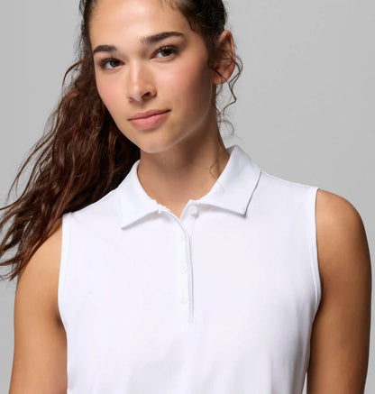 Women's Tend the Ball Sleeveless Golf Polo