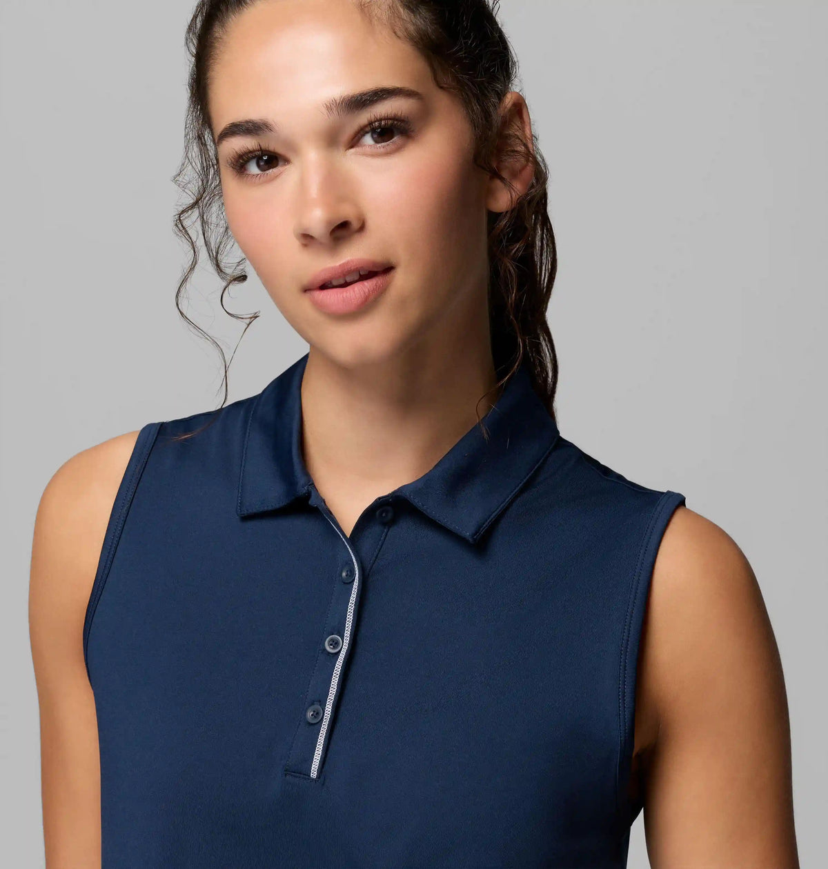 Women's Tend the Ball Sleeveless Golf Polo