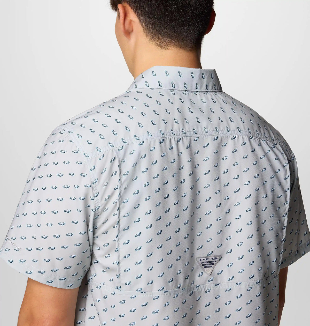 Men's PFG Super Slack Tide Short Sleeve Shirt - Philadelphia Eagles