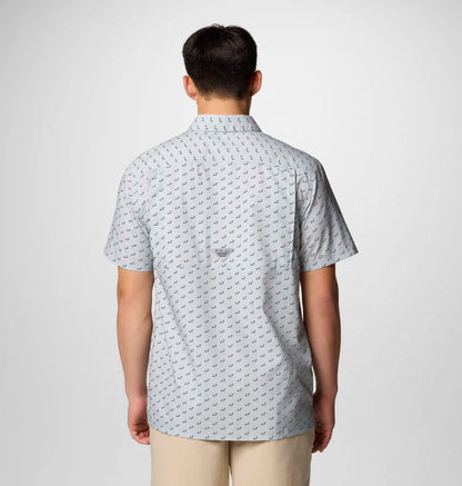 Men's PFG Super Slack Tide Short Sleeve Shirt - Philadelphia Eagles