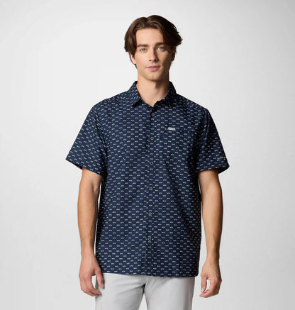 Men's PFG Super Slack Tide Short Sleeve Shirt - Seattle Seahawks