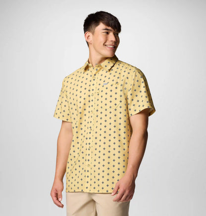 Men's PFG Super Slack Tide Short Sleeve Shirt - New Orleans Saints