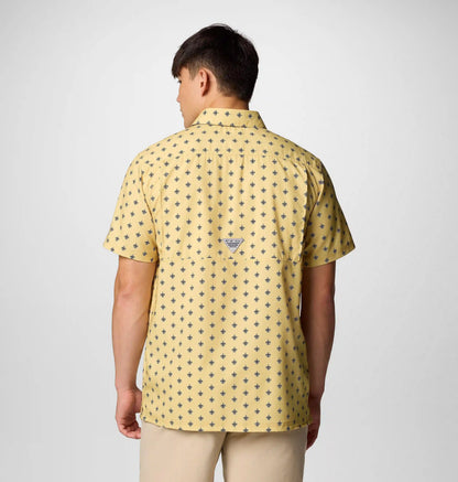 Men's PFG Super Slack Tide Short Sleeve Shirt - New Orleans Saints