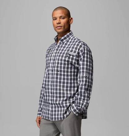 Men's PFG Super Tamiami Long Sleeve Shirt - New Orleans Saints
