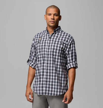 Men's PFG Super Tamiami Long Sleeve Shirt - New Orleans Saints