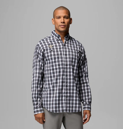 Men's PFG Super Tamiami Long Sleeve Shirt - New Orleans Saints