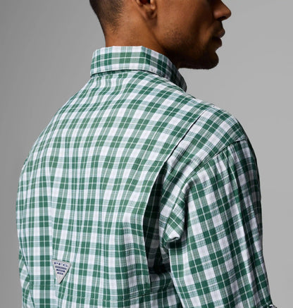 Men's PFG Super Tamiami Long Sleeve Shirt - Green Bay Packers
