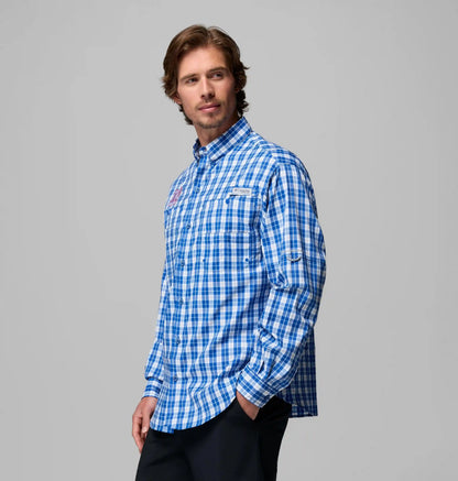Men's PFG Super Tamiami Long Sleeve Shirt - New York Giants