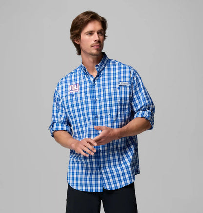 Men's PFG Super Tamiami Long Sleeve Shirt - New York Giants